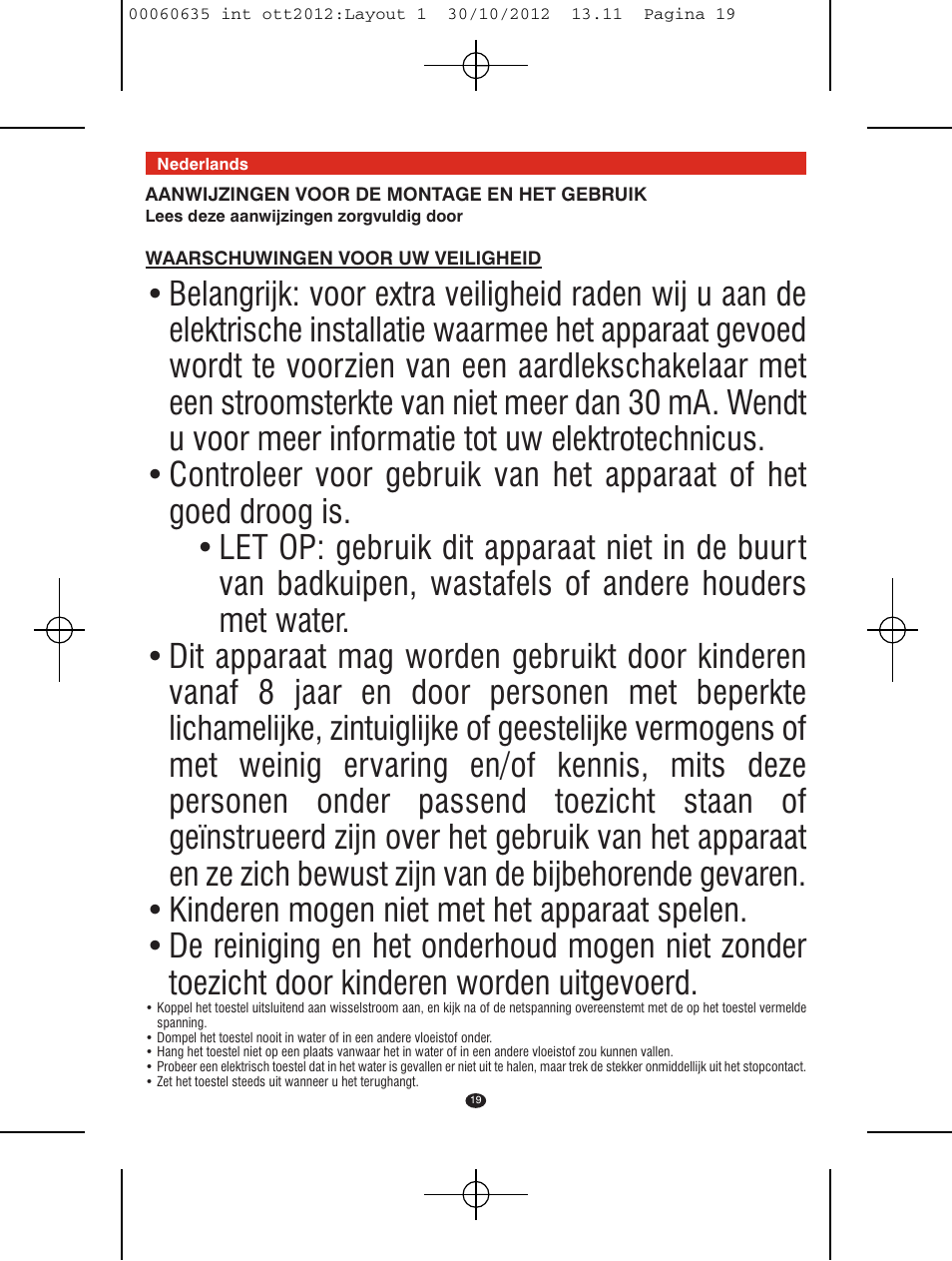 VALERA ACTION SUPER PLUS 1600 SHAVER User Manual | Page 17 / 38