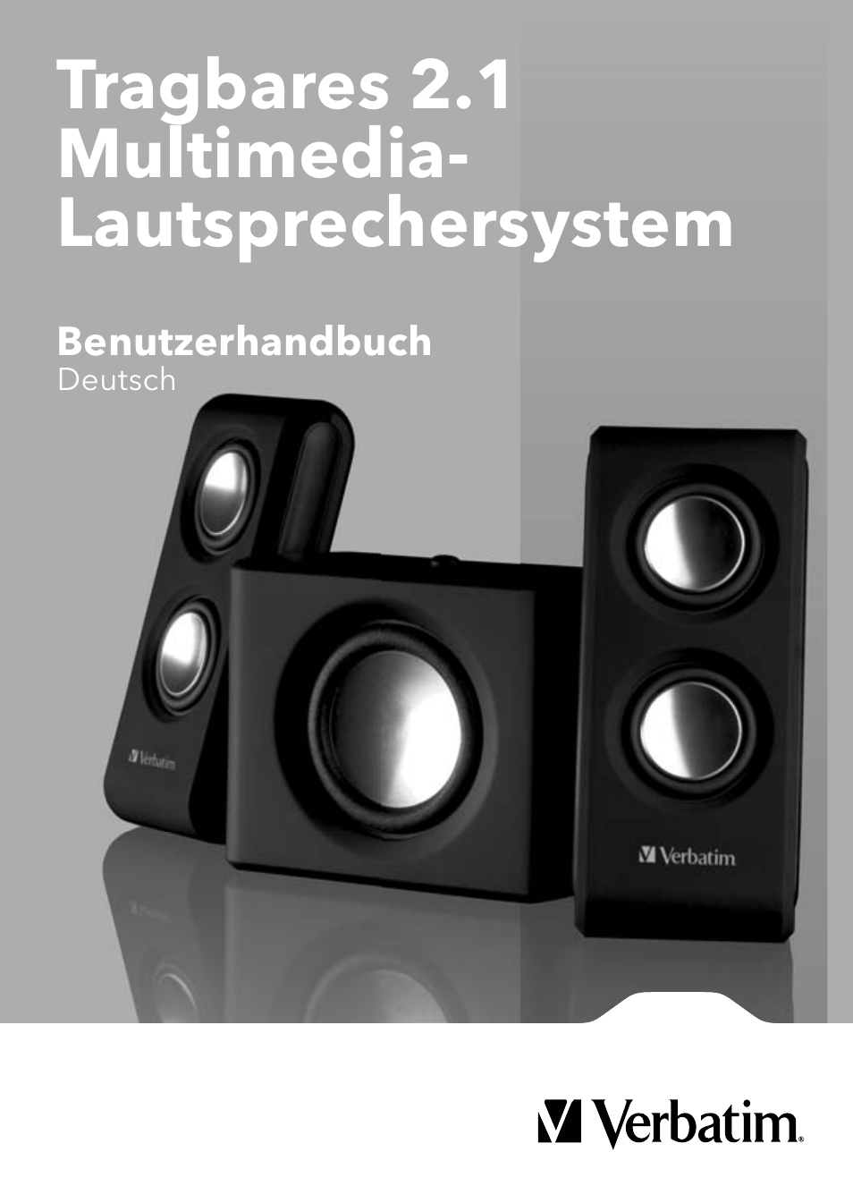 Tragbares 2.1 multimedia- lautsprechersystem | Verbatim 2.1 Multimedia Portable Speaker System User Manual | Page 9 / 48