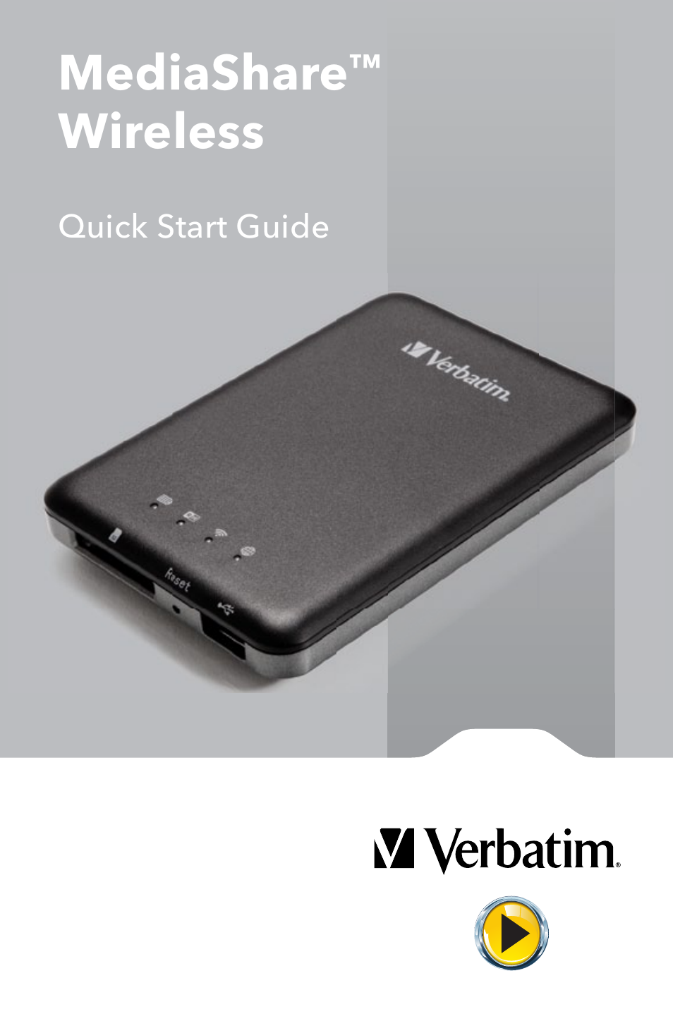 Verbatim MediaShare Wireless User Manual | 50 pages