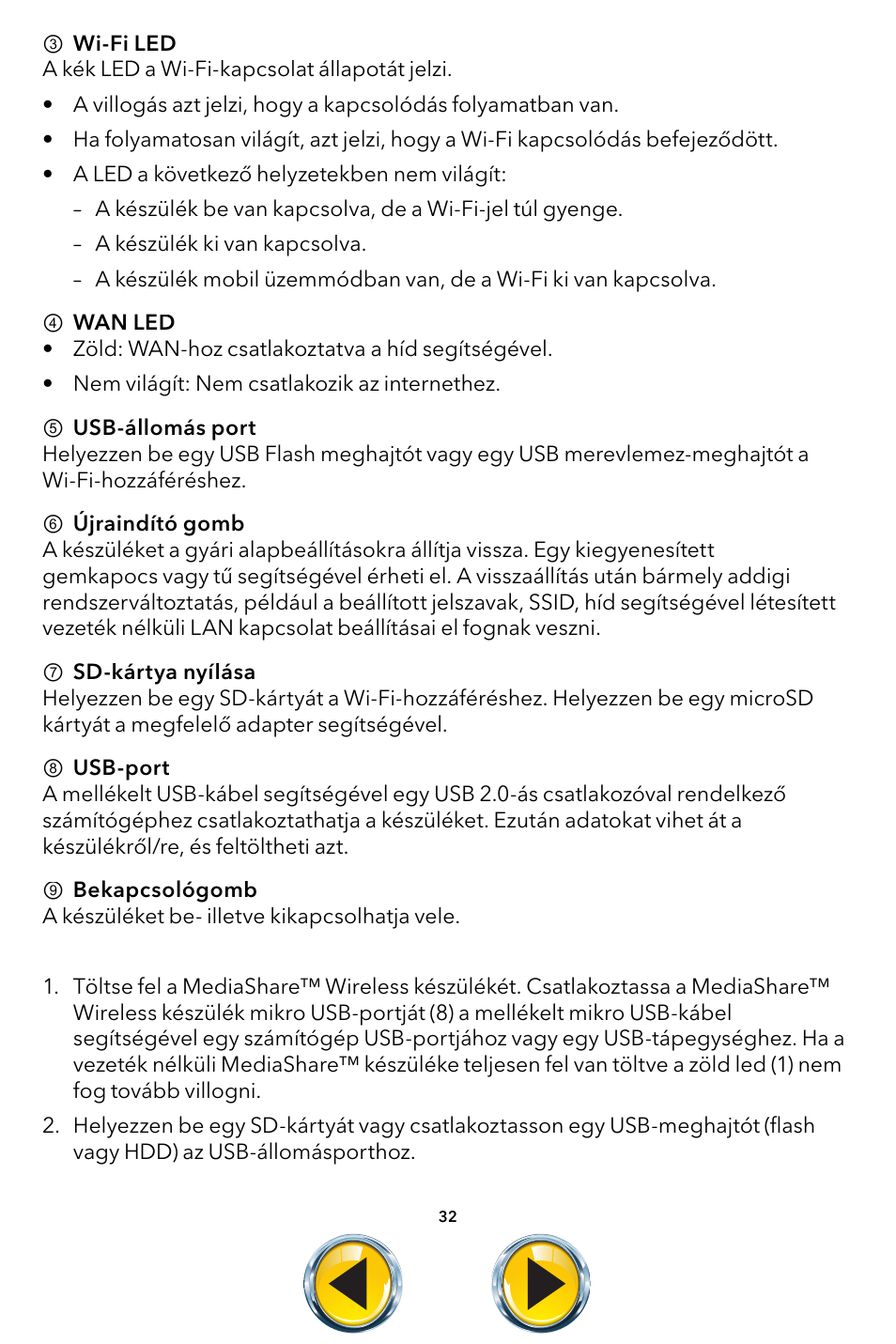 Verbatim MediaShare Wireless User Manual | Page 32 / 50