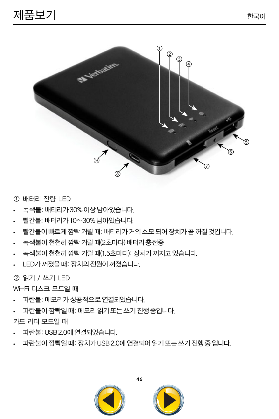 ᱽ⣩ᅕʑ | Verbatim MediaShare Wireless User Manual | Page 46 / 50