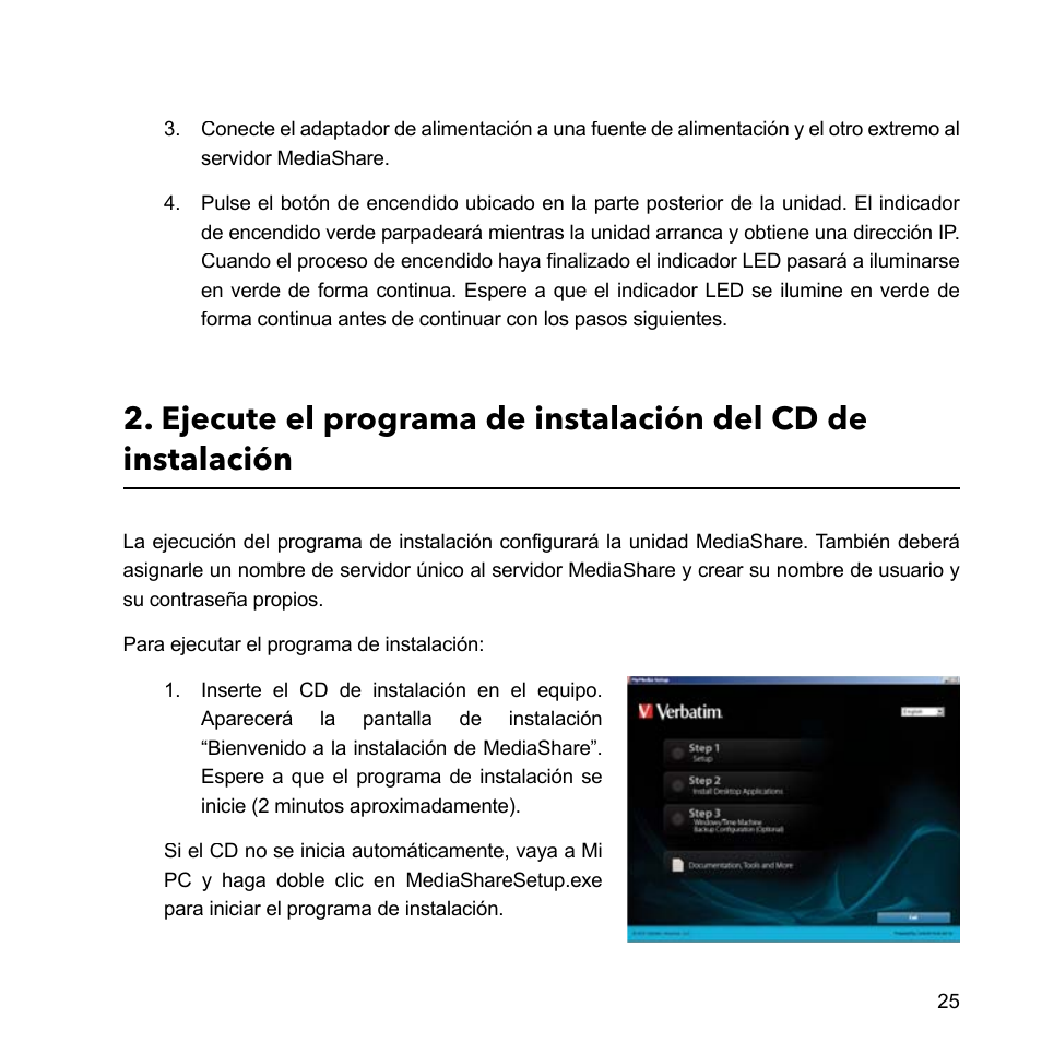 Verbatim MediaShare Quick Start Guide User Manual | Page 25 / 64