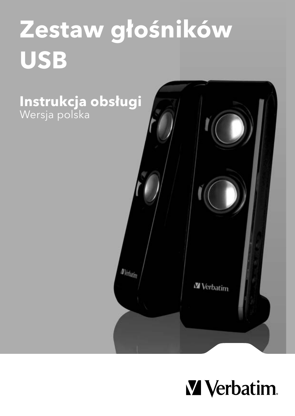 Zestaw głośników usb | Verbatim USB Speaker System User Manual | Page 25 / 48