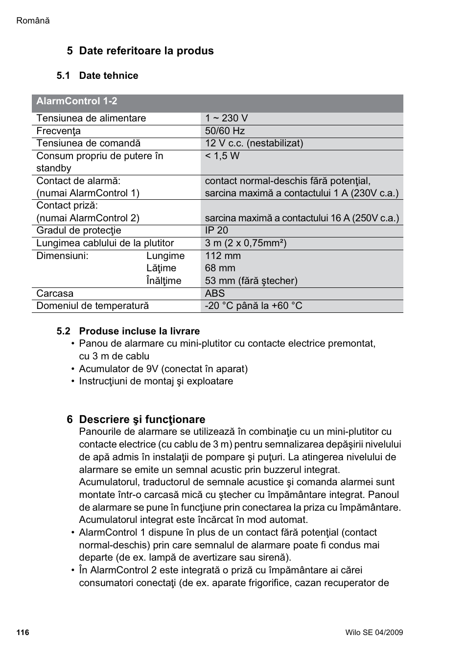 Wilo AlarmControl User Manual | Page 120 / 128