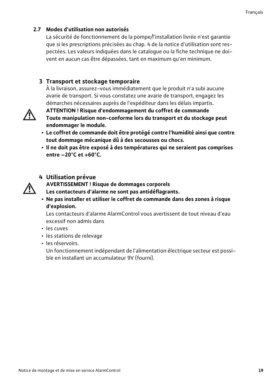 Wilo AlarmControl User Manual | Page 23 / 128