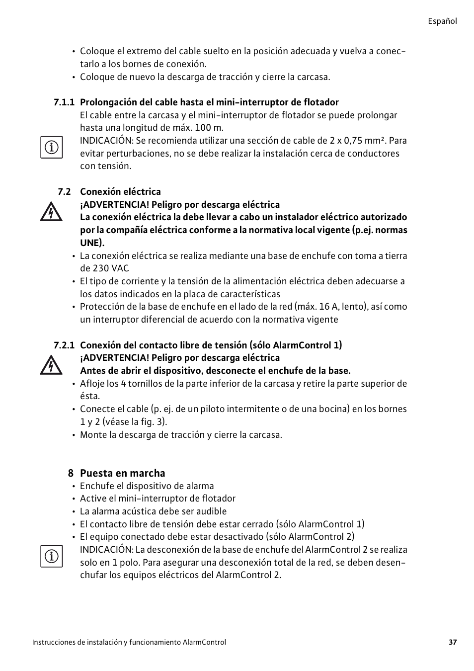 Wilo AlarmControl User Manual | Page 41 / 128