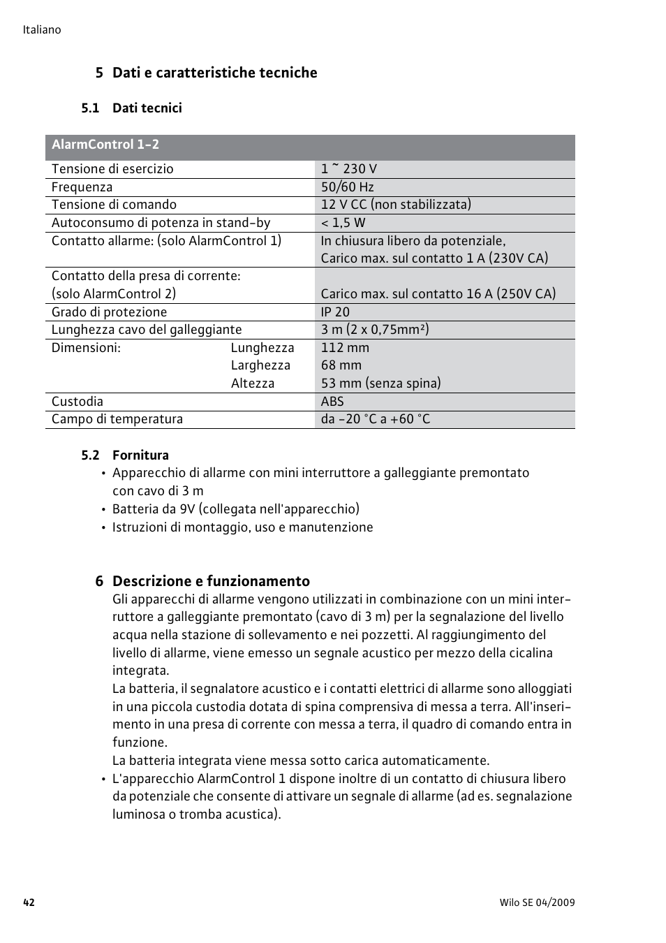Wilo AlarmControl User Manual | Page 46 / 128