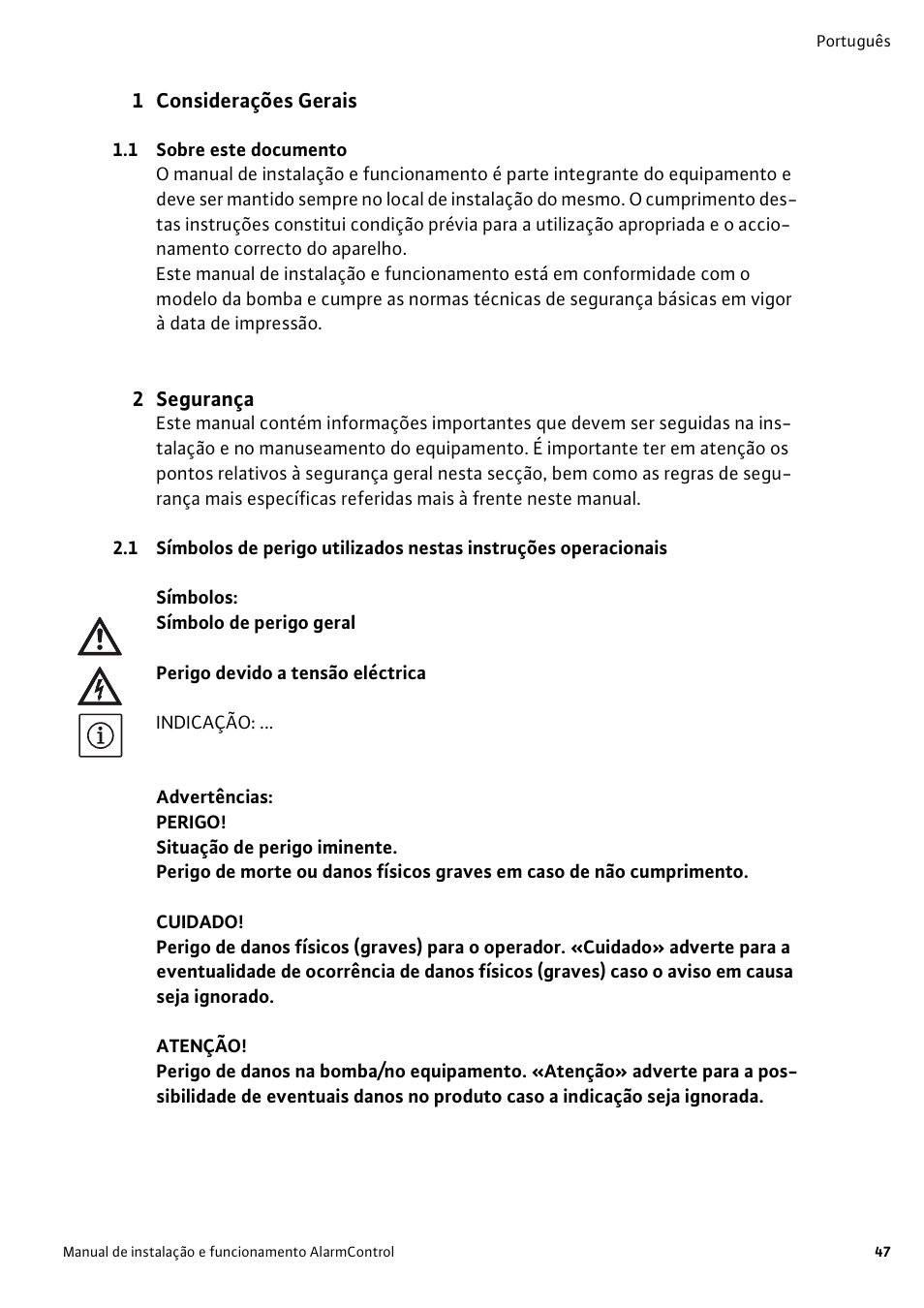 Wilo AlarmControl User Manual | Page 51 / 128