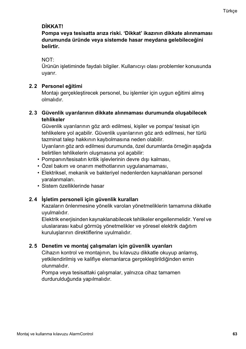 Wilo AlarmControl User Manual | Page 67 / 128