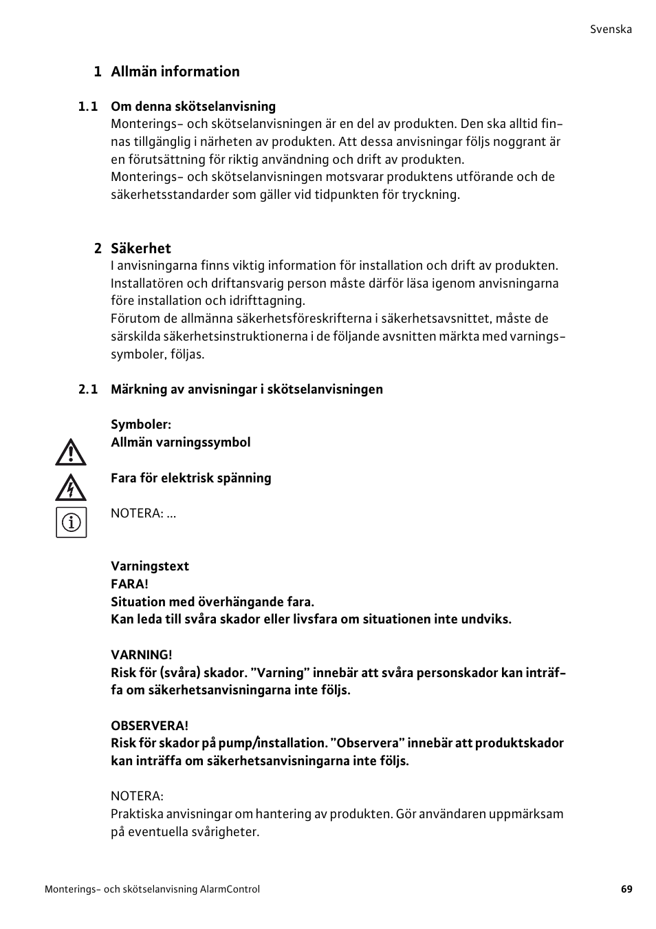 Wilo AlarmControl User Manual | Page 73 / 128