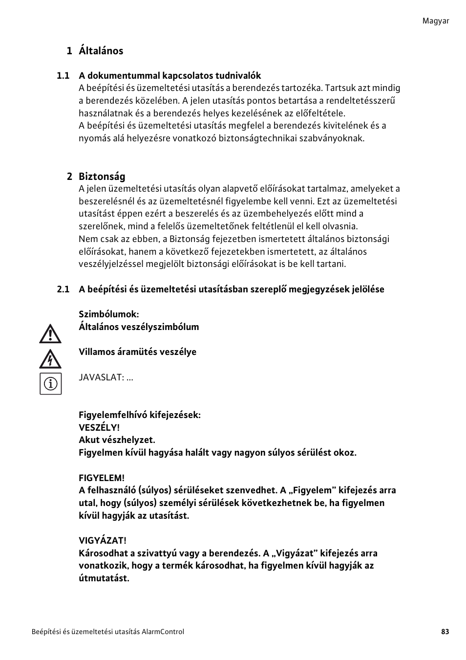 Wilo AlarmControl User Manual | Page 87 / 128