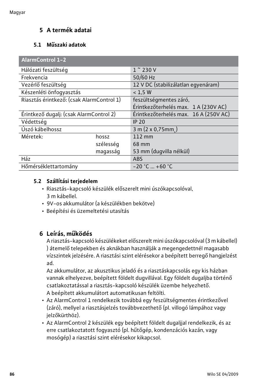Wilo AlarmControl User Manual | Page 90 / 128