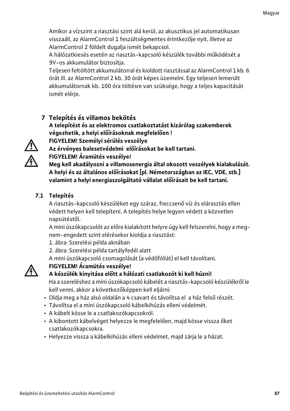 Wilo AlarmControl User Manual | Page 91 / 128