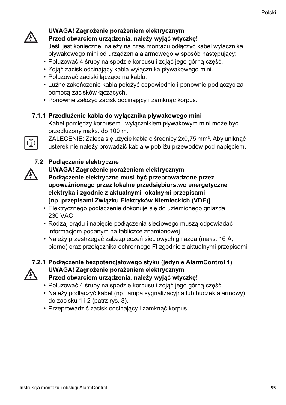 Wilo AlarmControl User Manual | Page 99 / 128