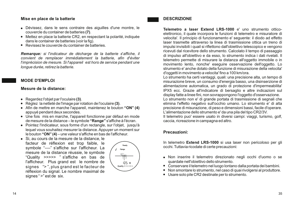 Yukon EXTEND LRS-1000 User Manual | Page 16 / 26