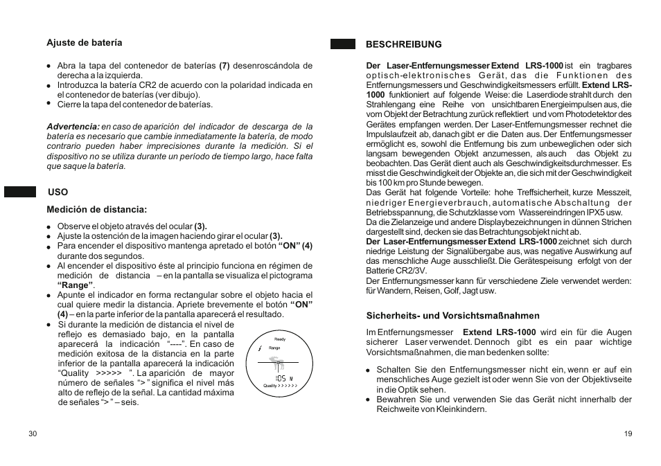 Yukon EXTEND LRS-1000 User Manual | Page 21 / 26