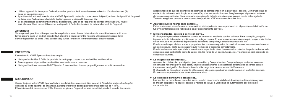 Yukon NVMT Spartan 5 User Manual | Page 18 / 26