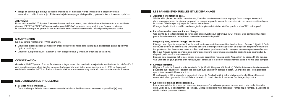 Yukon NVMT Spartan 5 User Manual | Page 19 / 26