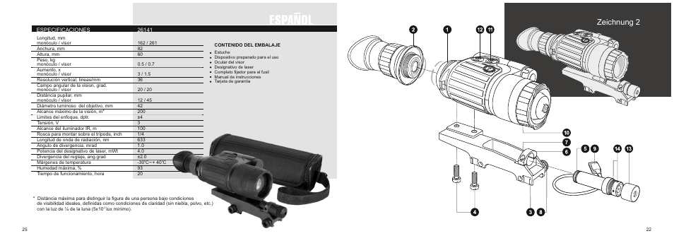Zeichnung 2 | Yukon NVMT Spartan 5 User Manual | Page 25 / 26