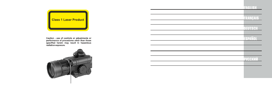 Italiano | Yukon PHOTON User Manual | Page 2 / 32