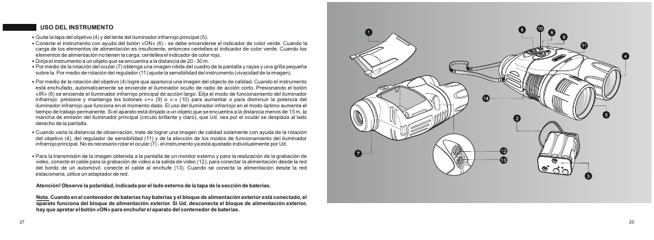 Yukon RANGER PRO 5x42 User Manual | Page 23 / 26