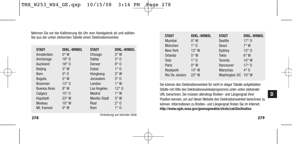 Timex T49761 User Manual | Page 142 / 179
