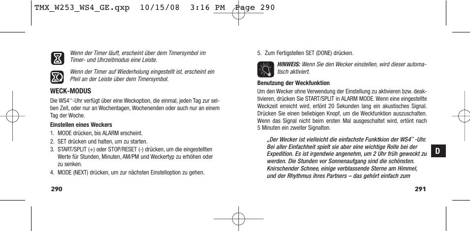 Timex T49761 User Manual | Page 148 / 179