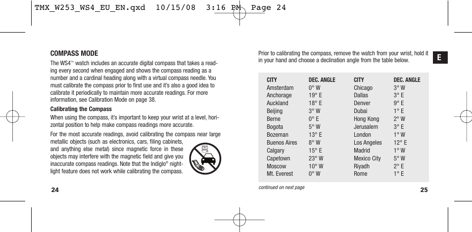 Timex T49761 User Manual | Page 15 / 179