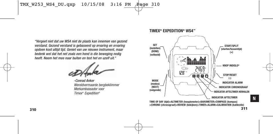 Timex T49761 User Manual | Page 158 / 179