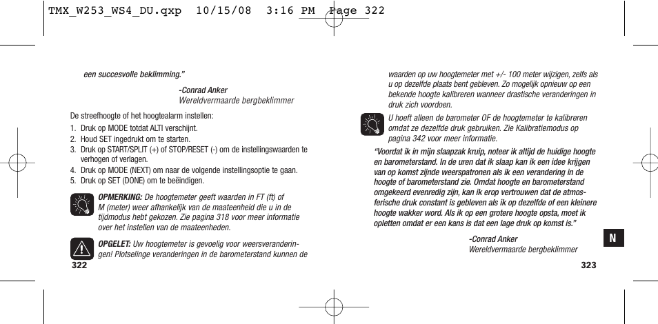 Timex T49761 User Manual | Page 164 / 179
