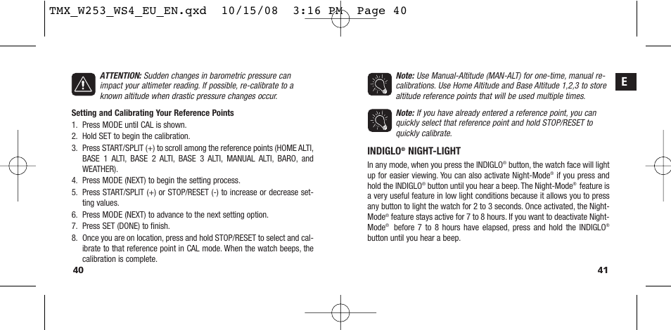 Timex T49761 User Manual | Page 23 / 179