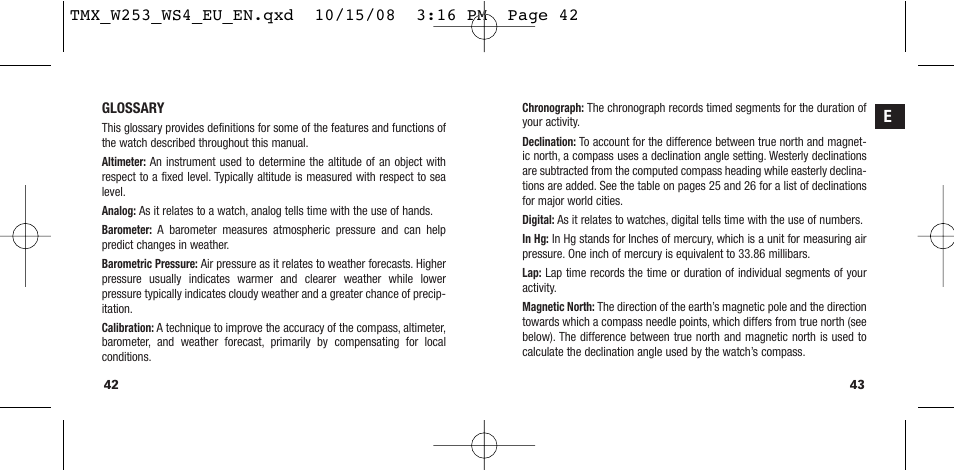 Timex T49761 User Manual | Page 24 / 179