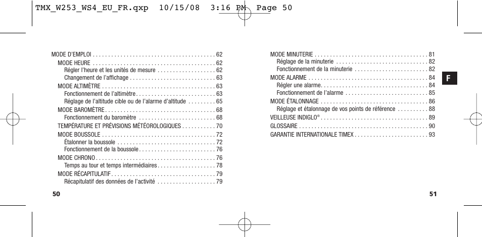 Timex T49761 User Manual | Page 28 / 179