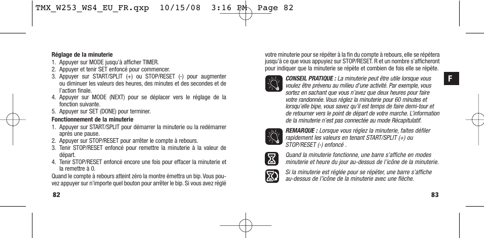 Timex T49761 User Manual | Page 44 / 179