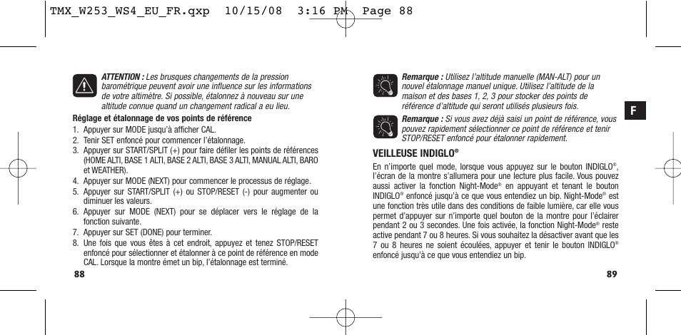 Timex T49761 User Manual | Page 47 / 179
