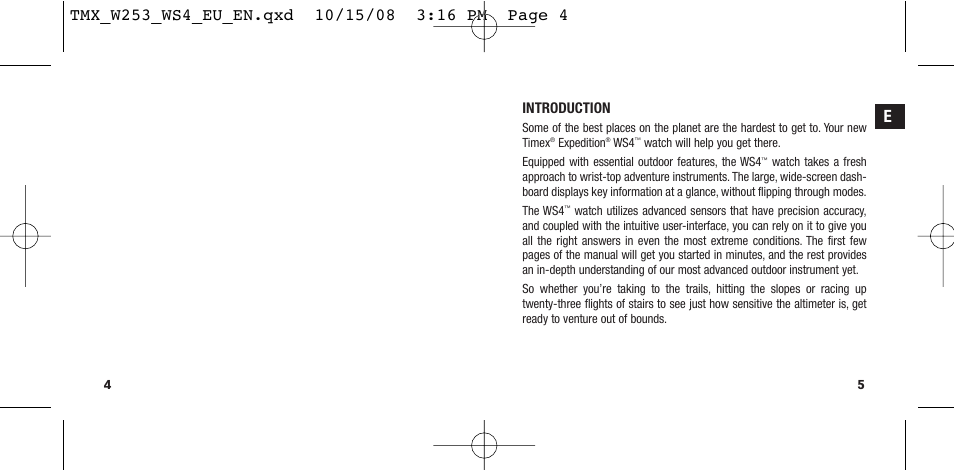 Timex T49761 User Manual | Page 5 / 179
