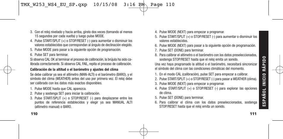 Timex T49761 User Manual | Page 58 / 179