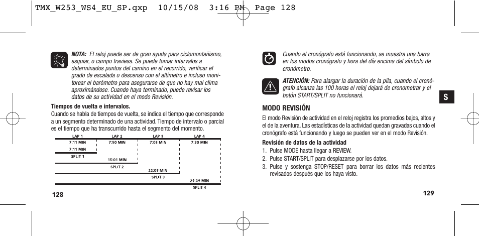 Timex T49761 User Manual | Page 67 / 179