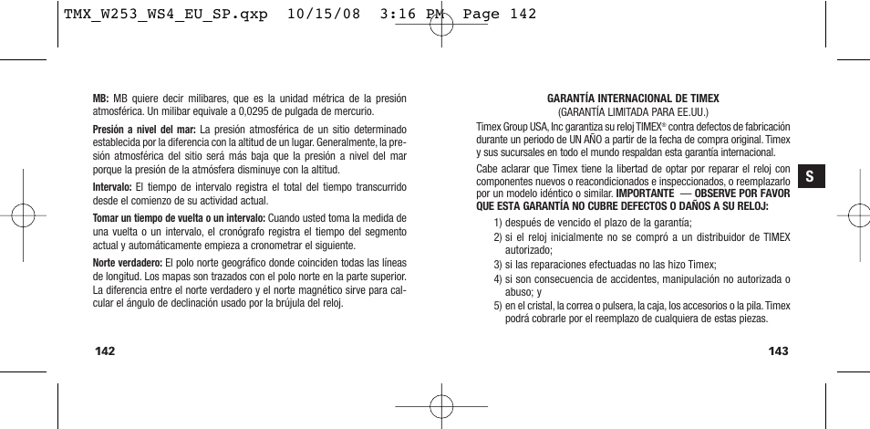 Timex T49761 User Manual | Page 74 / 179