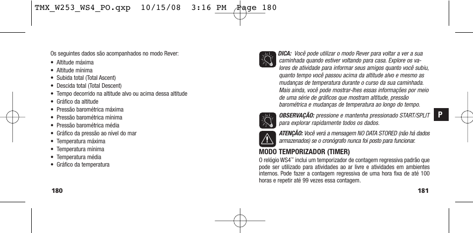 Timex T49761 User Manual | Page 93 / 179