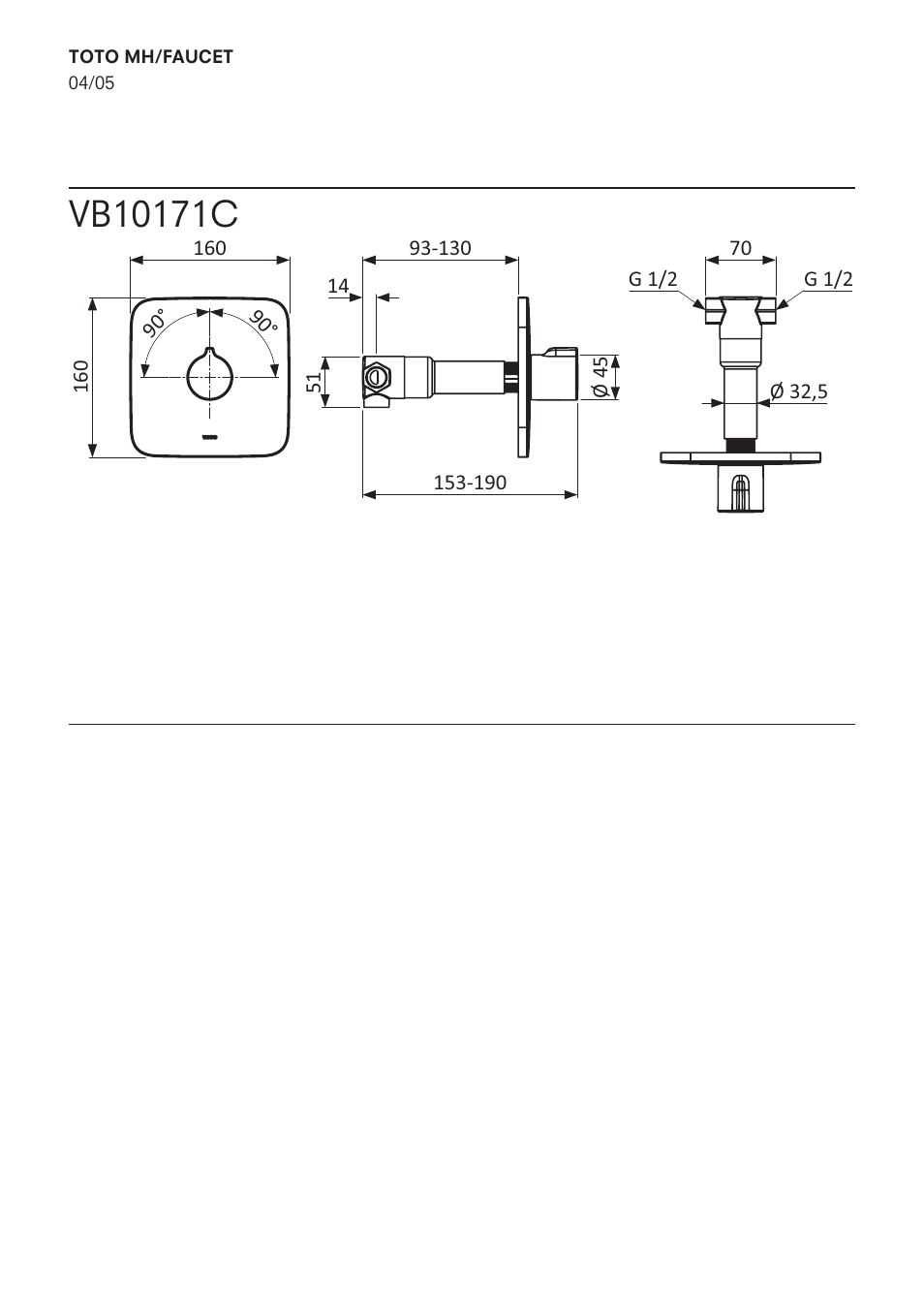 Toto VB10171C User Manual | Page 4 / 8