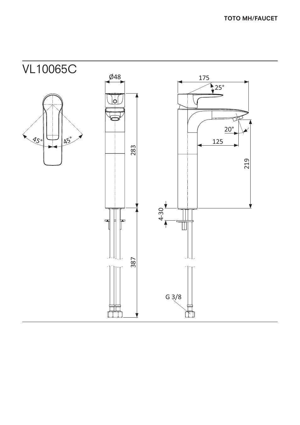 Toto VL10065C User Manual | Page 5 / 8