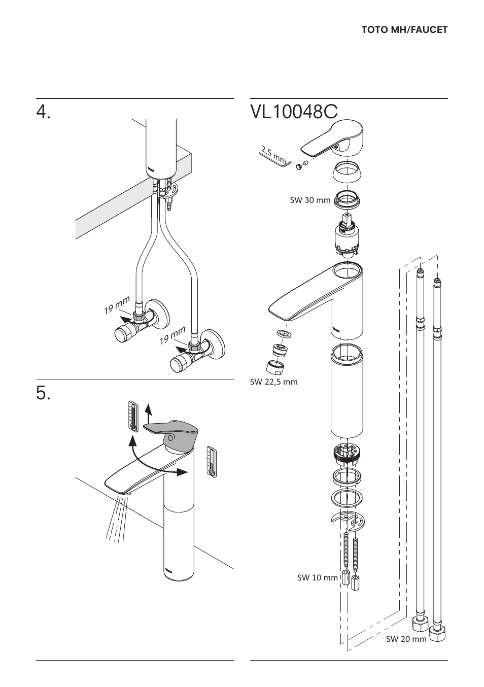 Toto VL10065C User Manual | Page 7 / 8