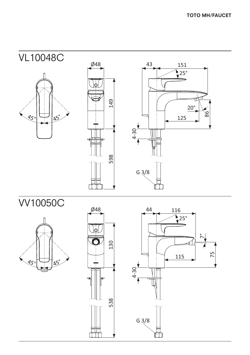 Toto VV10050C User Manual | Page 5 / 10