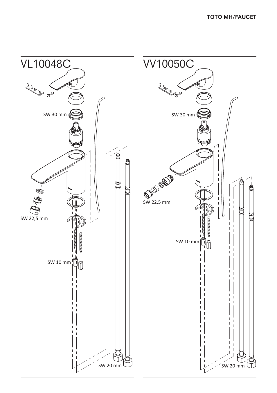 Toto VV10050C User Manual | Page 9 / 10