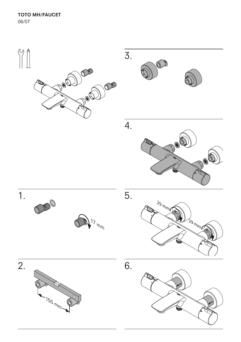 Toto VB10054C User Manual | Page 6 / 12