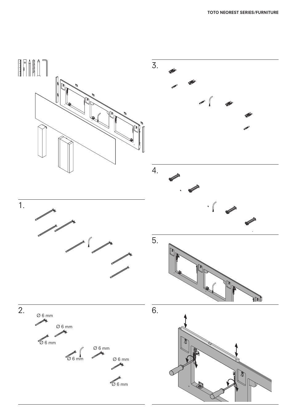 Toto MI10011B-WI User Manual | Page 3 / 8