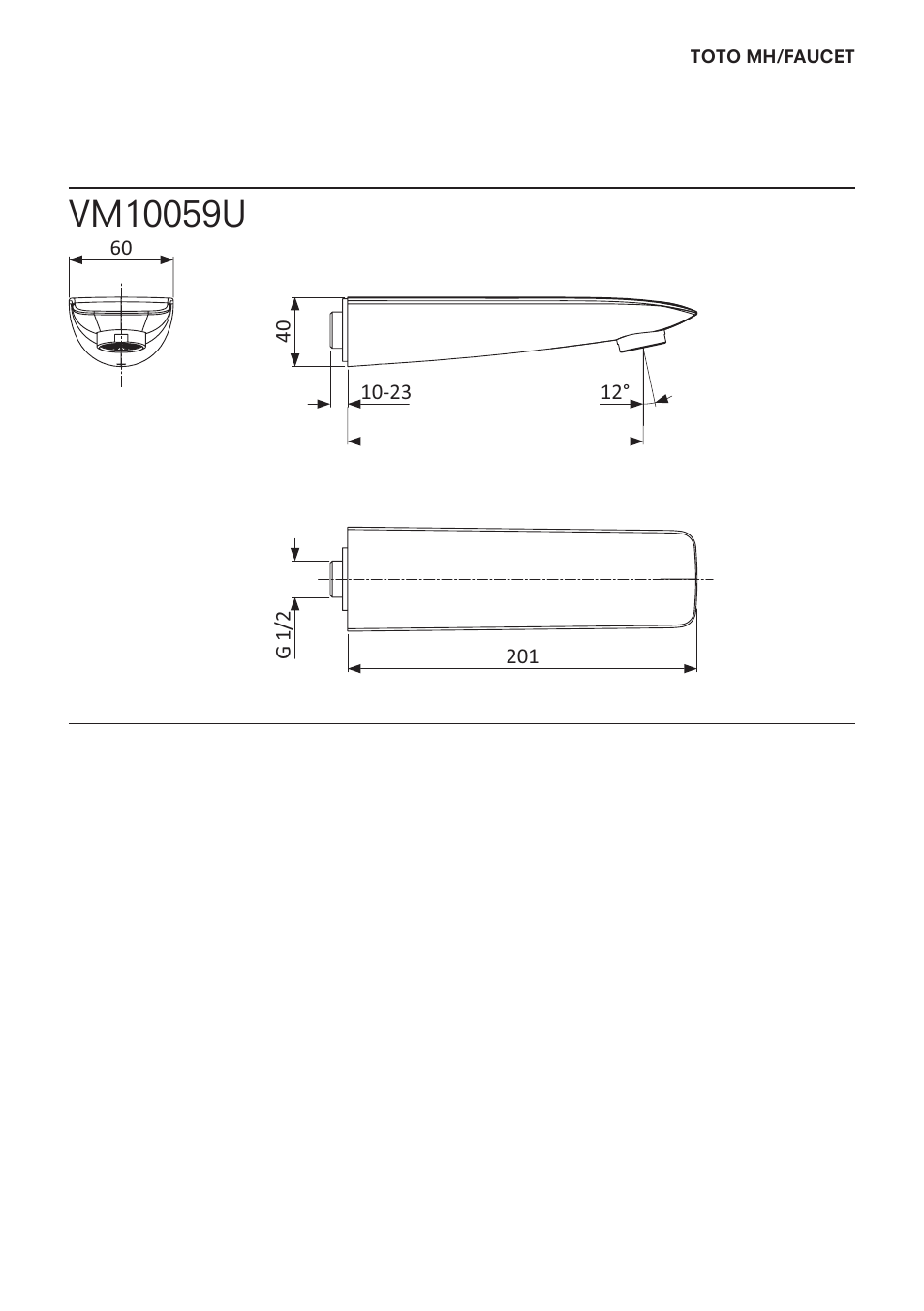 Toto VM10059U User Manual | Page 5 / 8