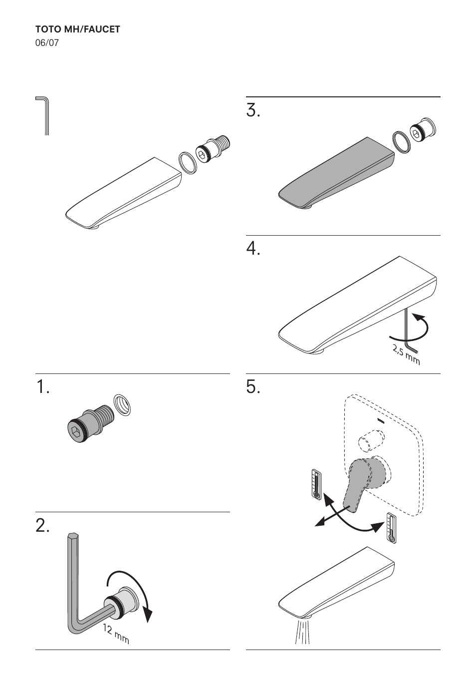 Toto VM10059U User Manual | Page 6 / 8