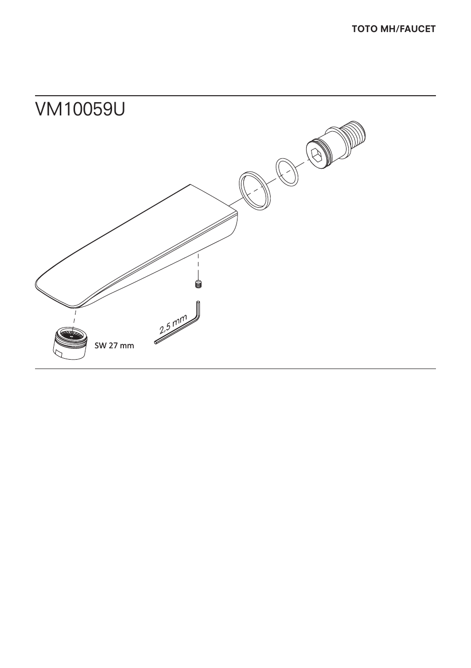 Toto VM10059U User Manual | Page 7 / 8